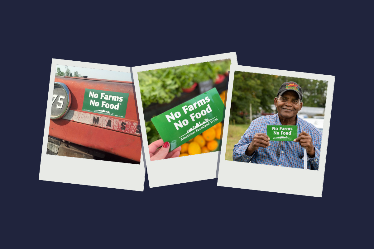 Enter Our #NoFarmsNoFood Bumper Sticker Instagram Contest