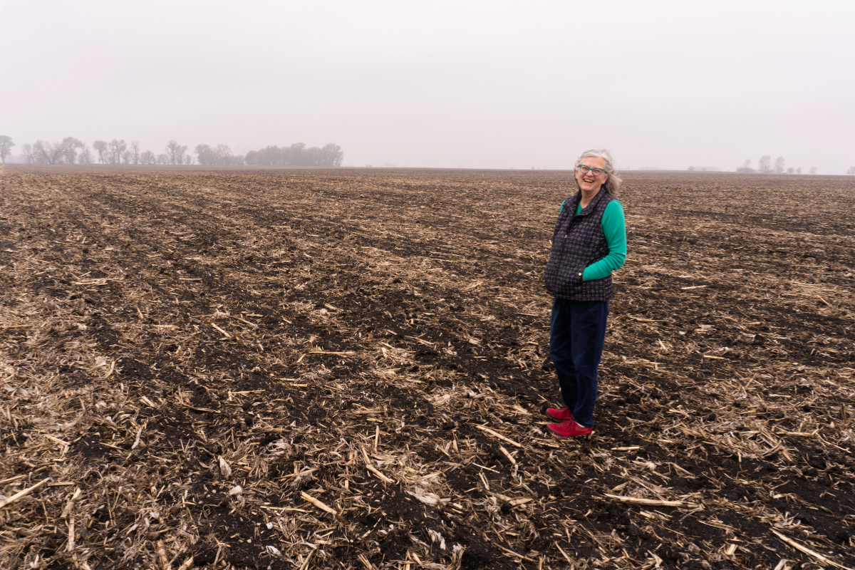 Palma Strand Works to Keep Her Square on the Iowa Map Resilient