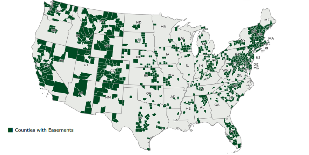 Usda Rural Development Property Map Mapping · American Farmland Trust