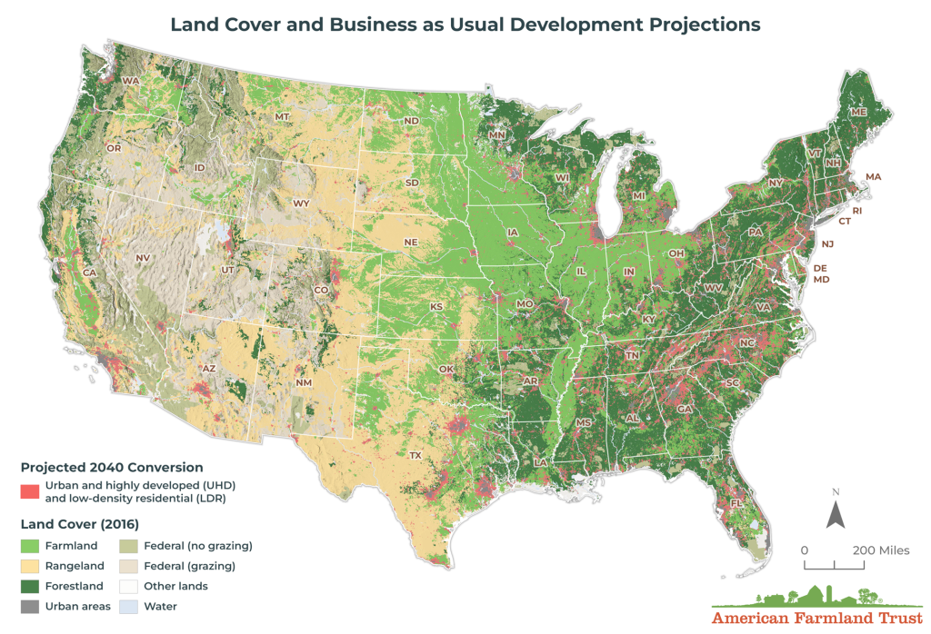 Usda Rural Development Property Map Mapping · American Farmland Trust