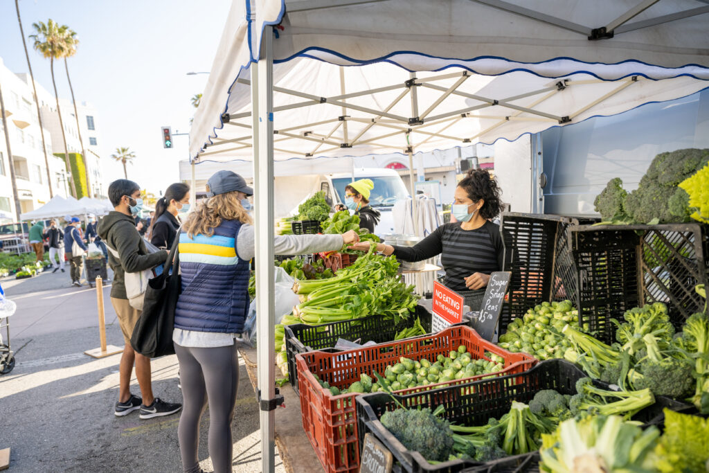 Santa Monica Farmers Market shows why it's important for saving farmland and growing cities.